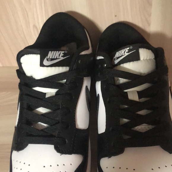 Men’s Nike Dunk Low Panda Sneakers - Picture 5 of 8